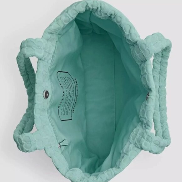 Coach Faded Blue (Turquoise) Signature Terry Tote (NWT) - Picture 5 of 13